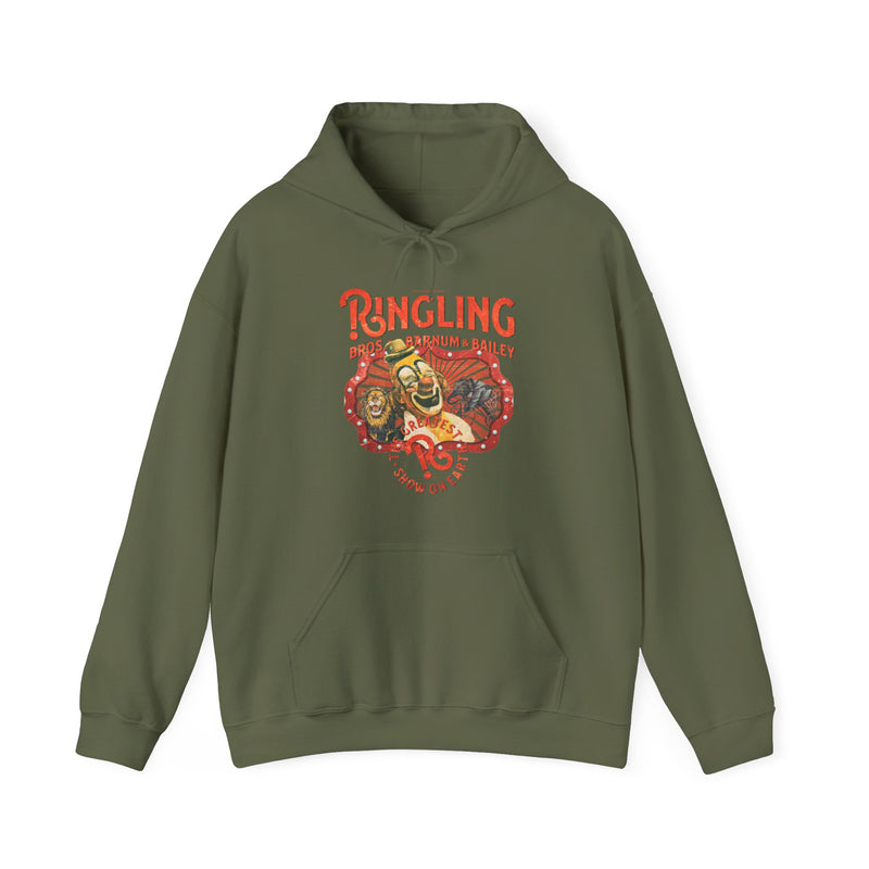 Load image into Gallery viewer, Ringling Brothers Greatest Show on Earth Nostalgic Retro Pullover Hoody