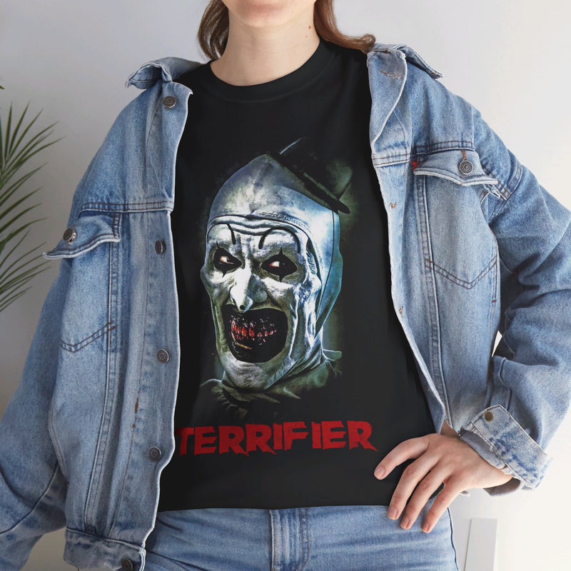 Load image into Gallery viewer, Art the Clown 2016 Terrifier Horror Movie T-shirt