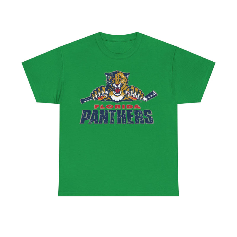 Load image into Gallery viewer, Florida Panthers Blue Logo Ice Hockey T-shirt