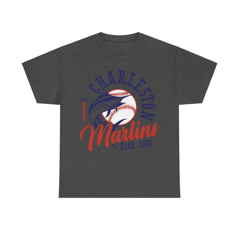 Load image into Gallery viewer, Charleston Marlins Est 1961 West Virginia Baseball T-shirt