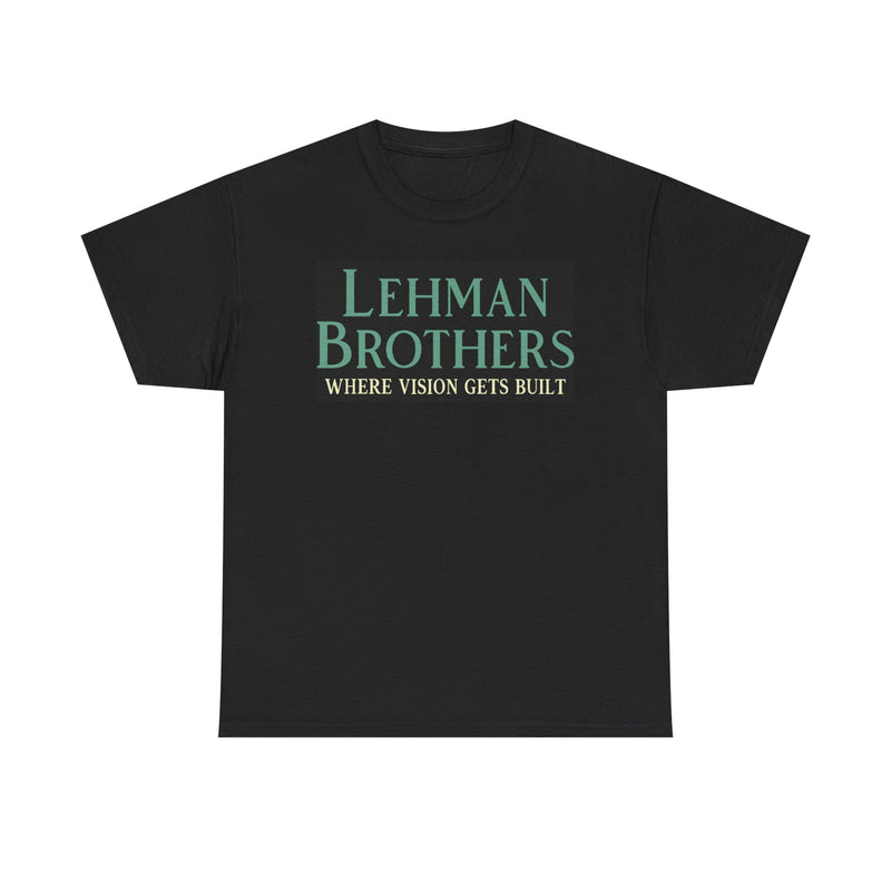 Load image into Gallery viewer, Lehman Brothers Where Vision Gets Built Historic Wall Street Bank Tee New York T-Shirt