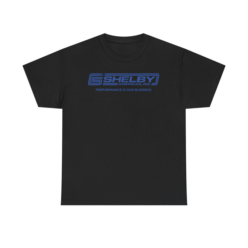 Load image into Gallery viewer, Shelby American Inc Performance Is Our Business Cobra Logo T-shirt