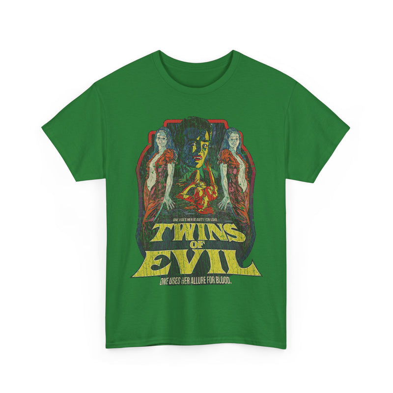 Load image into Gallery viewer, Twins of Evil 1971 Vampire Horror Movie T-shirt