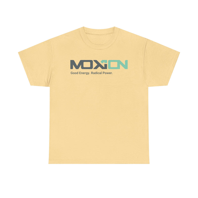Load image into Gallery viewer, Moxion Power T-Shirt Defunct Energy Company Bankrupt Logo Tee