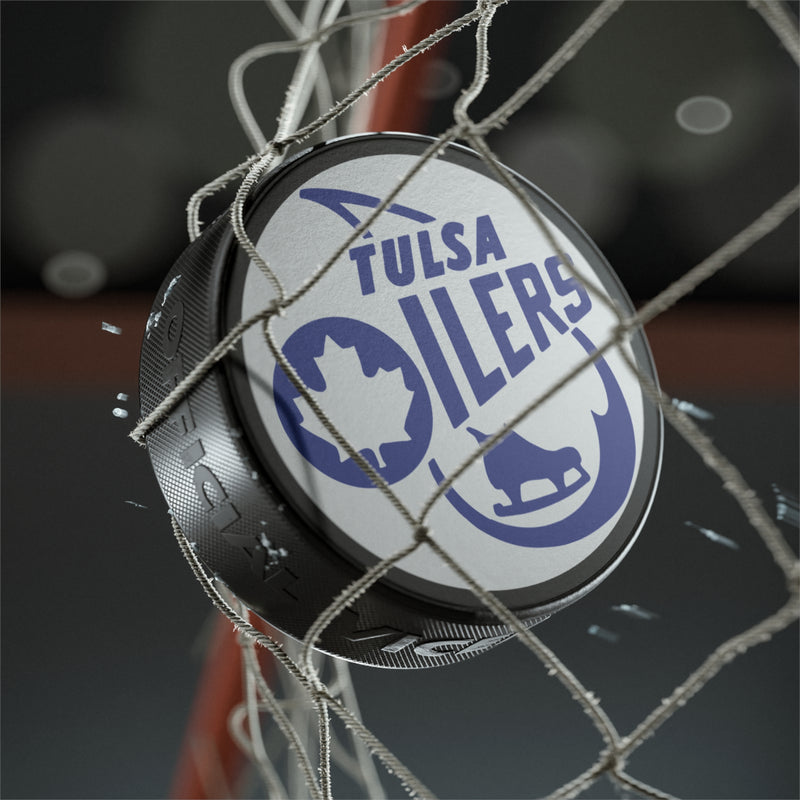 Load image into Gallery viewer, Tulsa Oilers Oklahoma Hockey Puck