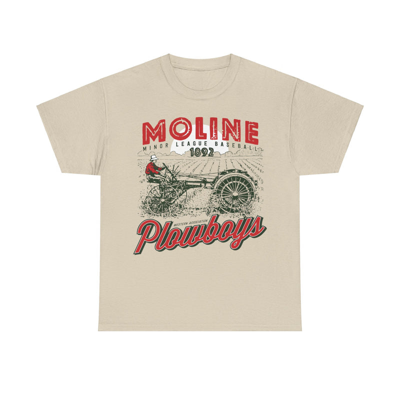 Load image into Gallery viewer, Moline Plowboys Est 1892 Illinois Baseball T-shirt