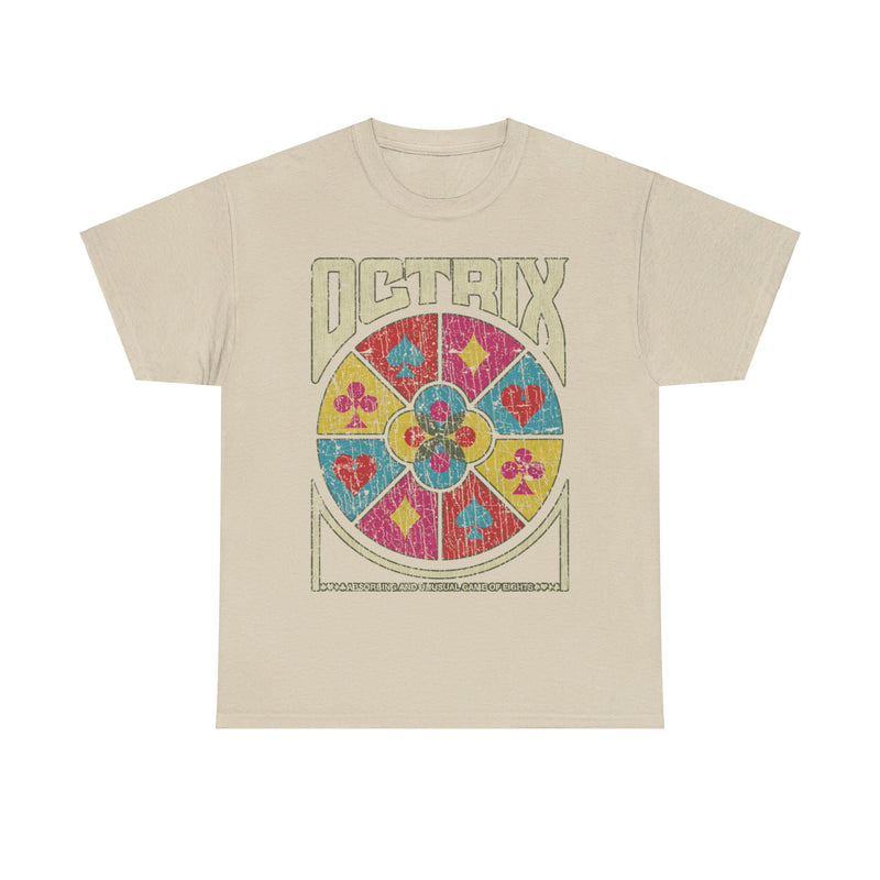 Load image into Gallery viewer, Octrix Game of Eights 1970 Card Game T-shirt