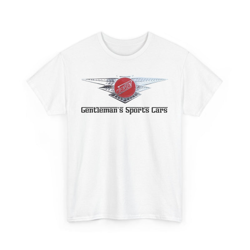 Load image into Gallery viewer, Jensen Gentleman's Sports Cars British Classic Red Logo T-shirt