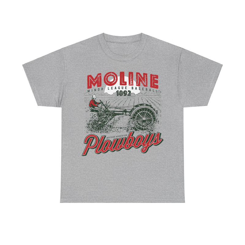 Load image into Gallery viewer, Moline Plowboys Est 1892 Illinois Baseball T-shirt