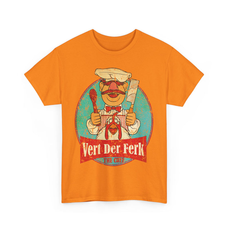 Load image into Gallery viewer, Vert Der Ferk Swedish Chef Funny T-shirt