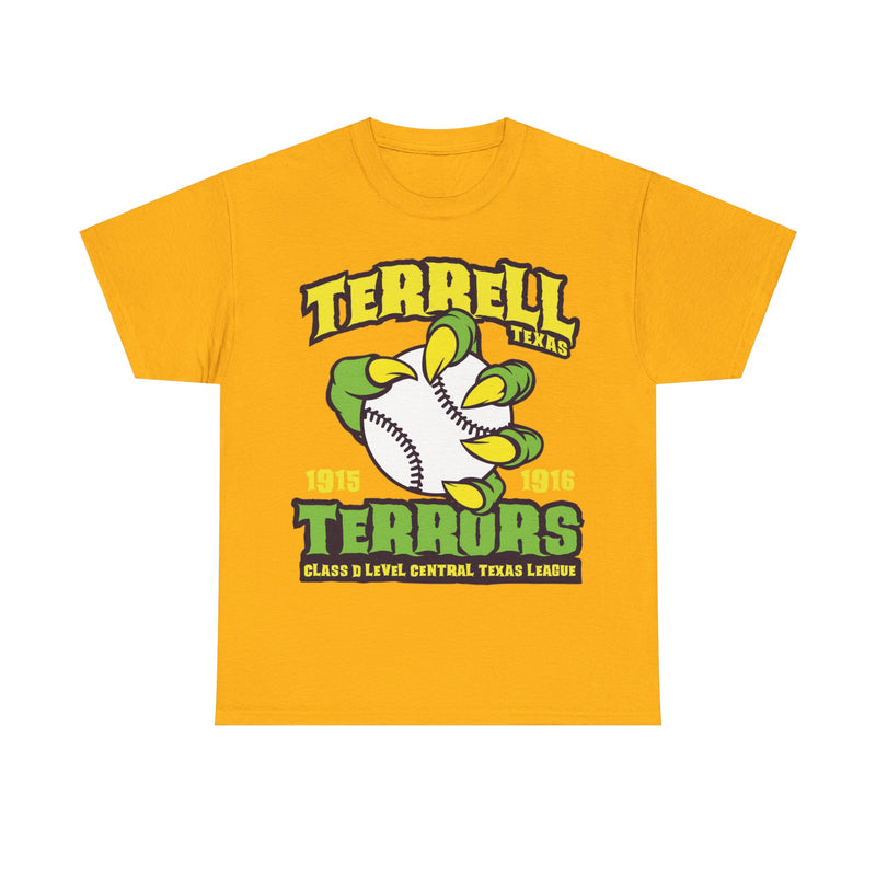 Load image into Gallery viewer, Terrell Terrors Est 1915 Texas Baseball T-shirt