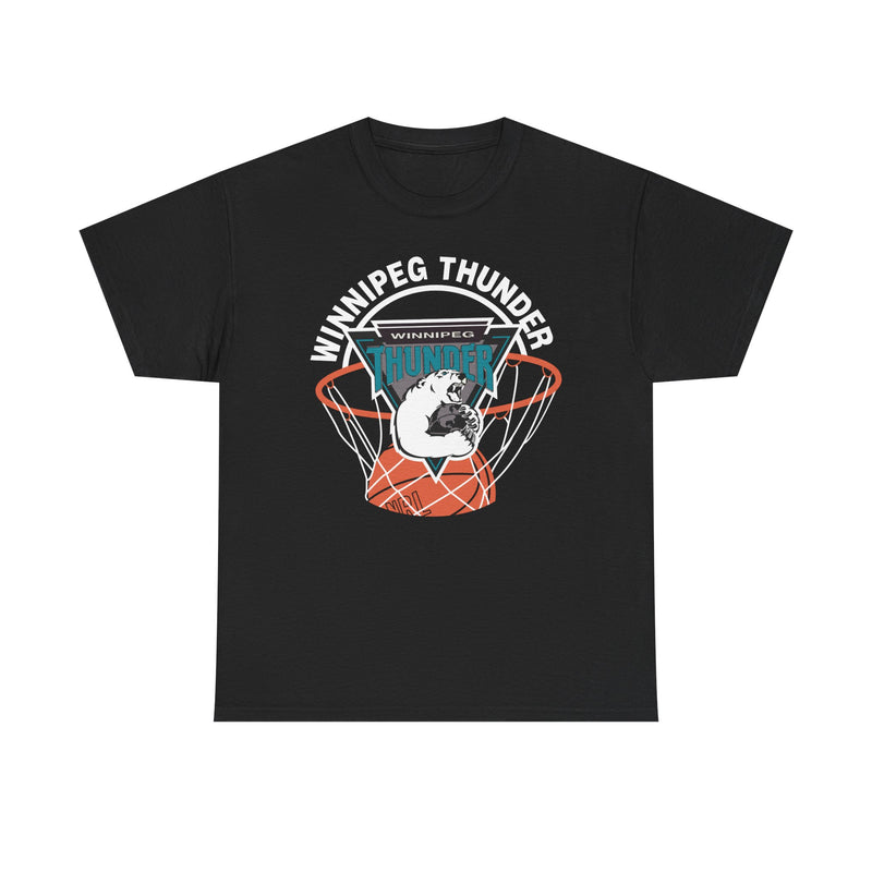 Load image into Gallery viewer, Winnipeg Thunder Basketball 1992-1994 World Basketball League T-shirt