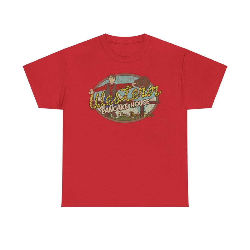 Load image into Gallery viewer, Western Pancake House 1968 Ohio Illinois Indiana Breakfast Restaurant T-shirt