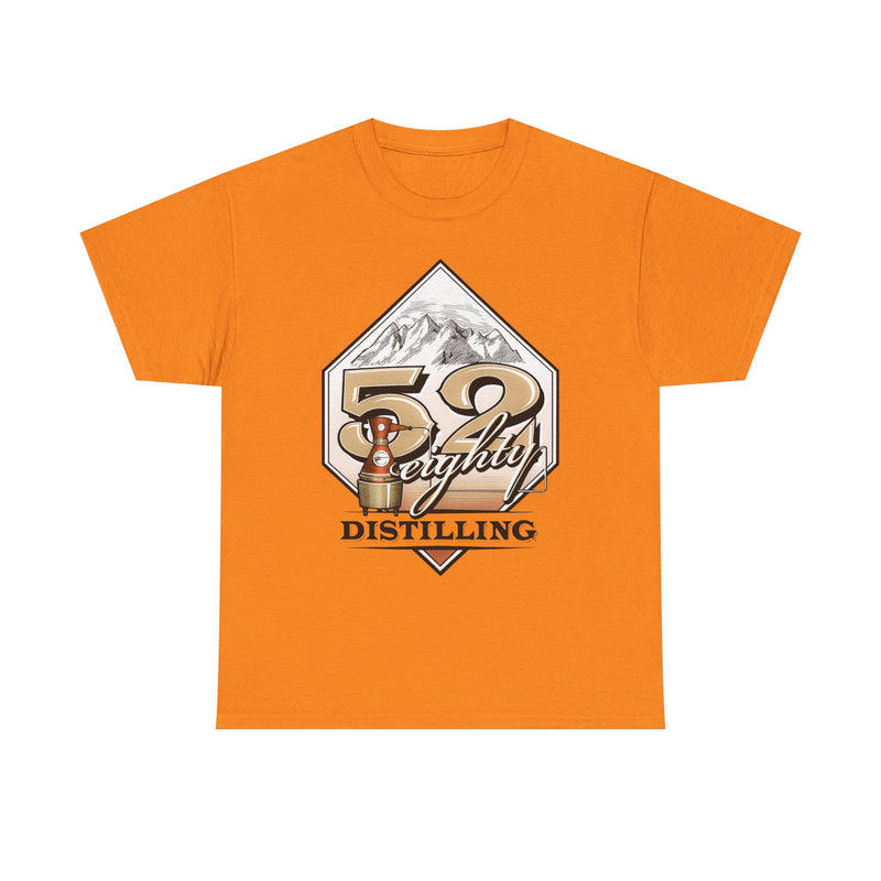 Load image into Gallery viewer, 52 Eighty Distilling T-Shirt - Bankrupt Spirits Industry Logo Tee