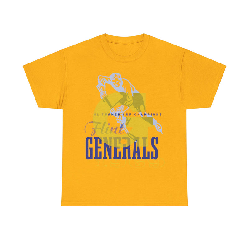 Load image into Gallery viewer, Flint Generals Michigan Est 1969 Hockey Team T-shirt