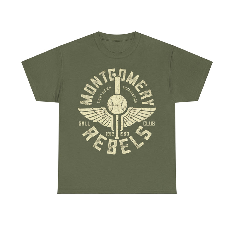 Load image into Gallery viewer, Montgomery Rebels Alabama Baseball Team T-shirt