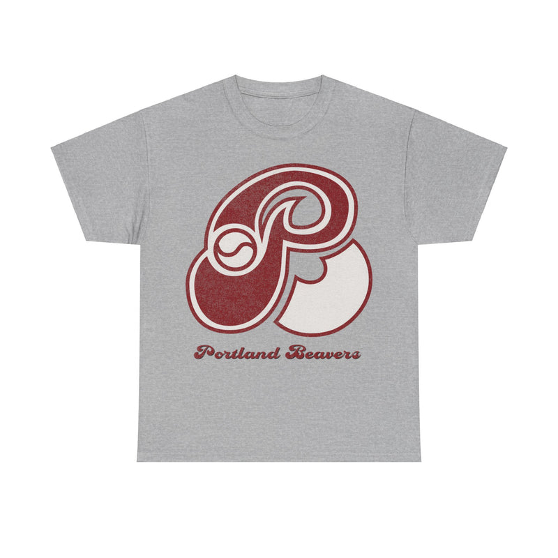 Load image into Gallery viewer, Portland Beavers Red Logo Oregon Baseball Team T-shirt