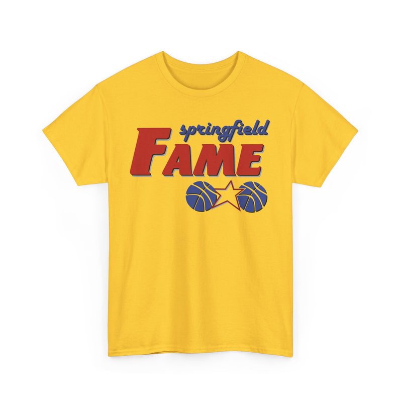 Load image into Gallery viewer, Springfield Fame Massachusetts Basketball 1985-1986 T-shirt
