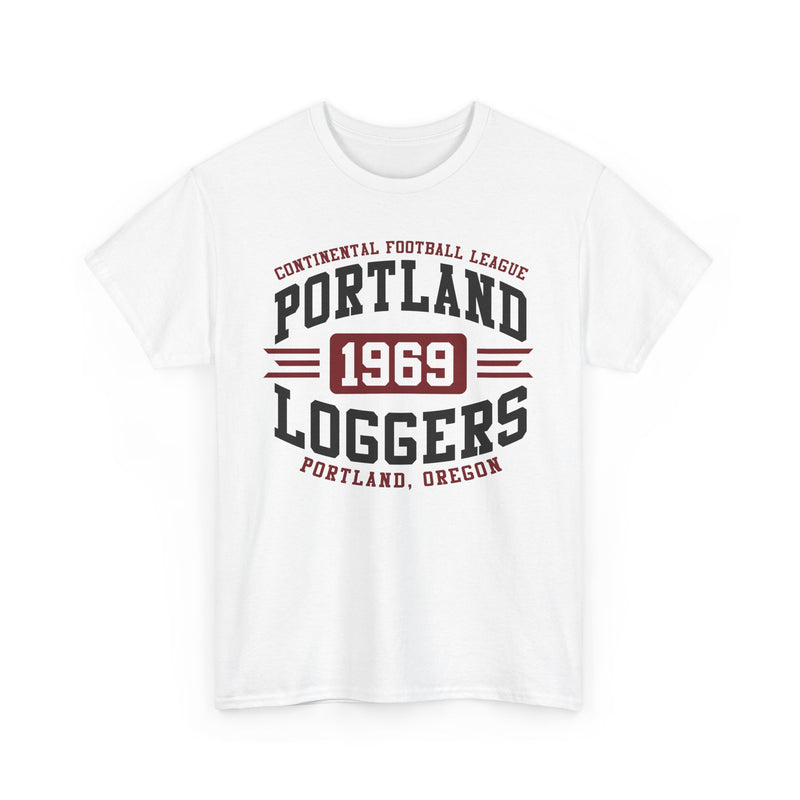 Load image into Gallery viewer, Portland Loggers Oregon Football 1969 T-shirt