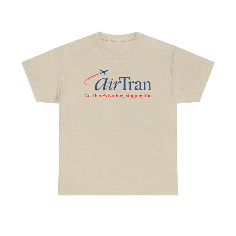 Load image into Gallery viewer, Air Tran Go There's Nothing Stopping You Vintage Airline Logo Aviation T-shirt