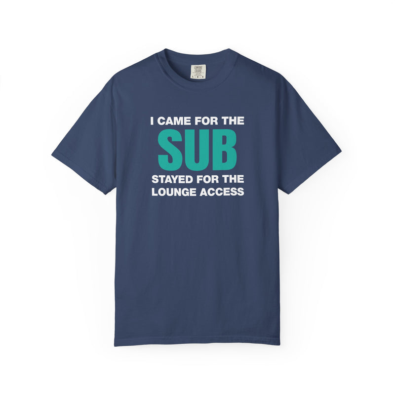 Load image into Gallery viewer, Lounge Access Credit Card Points Miles Travel Teal T-shirt