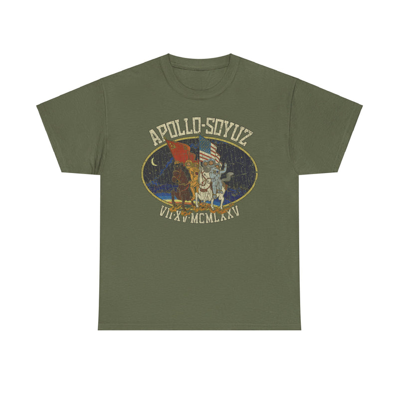 Load image into Gallery viewer, Apollo-Soyuz 1975 First Spaceflight T-shirt
