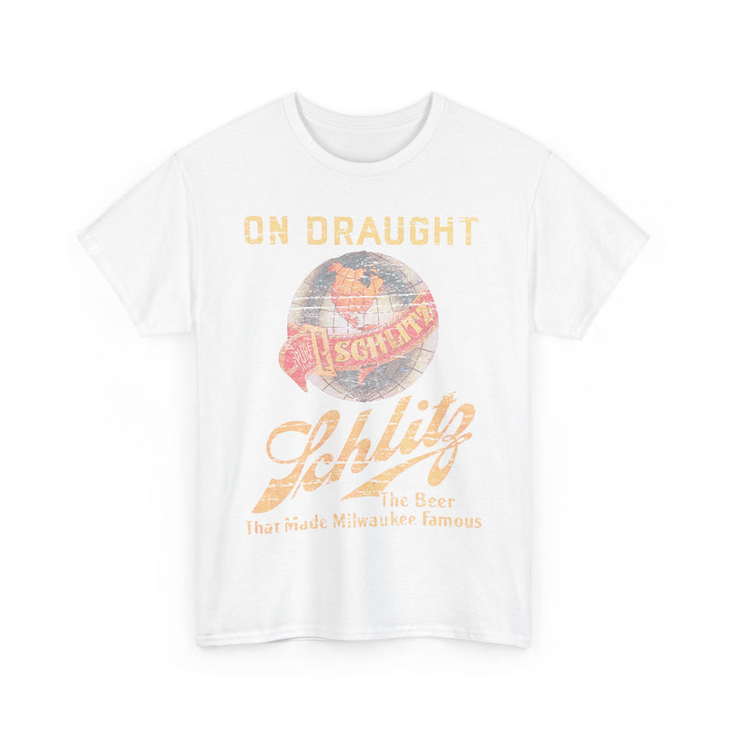 Load image into Gallery viewer, Schlitz Beer Milwaukee on Draught Wisconsin Brewery T-shirt