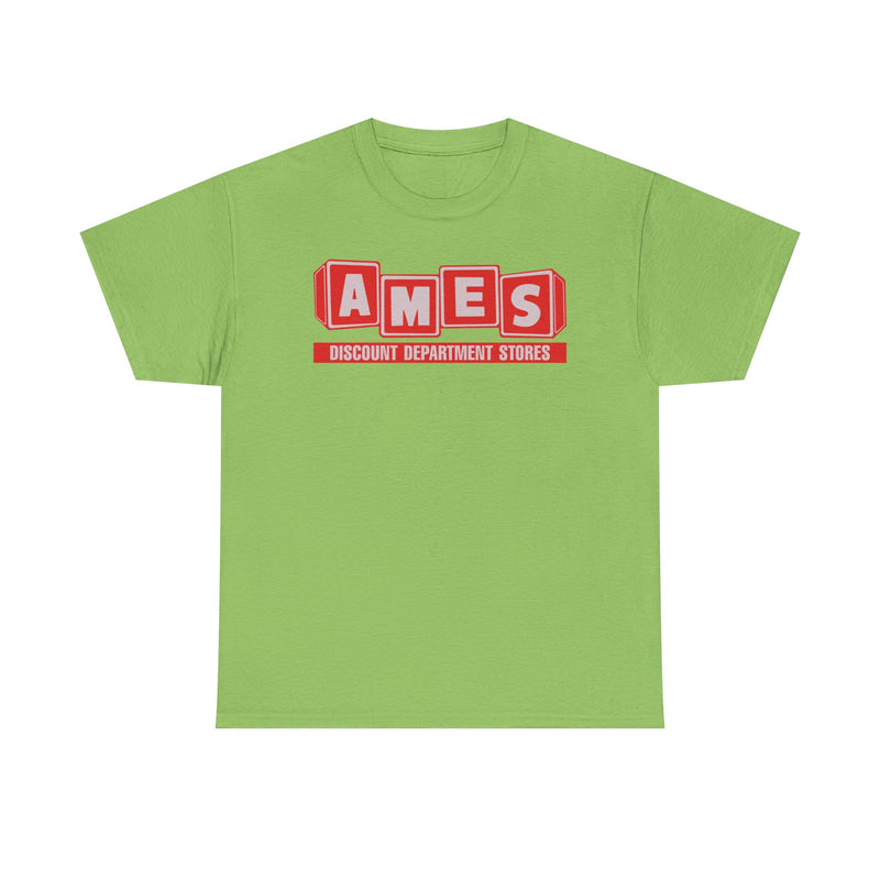 Load image into Gallery viewer, AMES Discount Department Stores Vintage Retail Logo T-Shirt