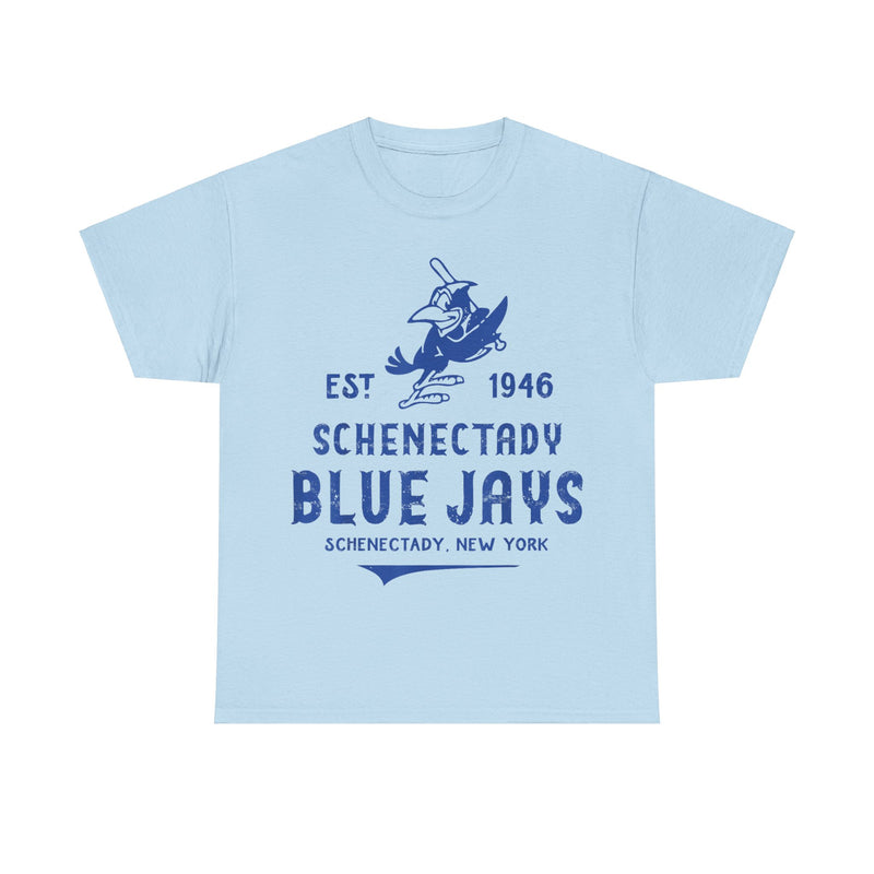 Load image into Gallery viewer, Schenectady Blue Jays New York Nostalgic Retro Baseball Team T-shirt