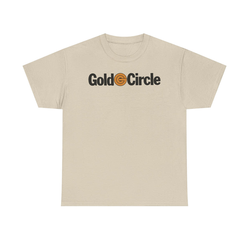 Load image into Gallery viewer, Gold Circle Orange Logo Vintage Department Store T-Shirt