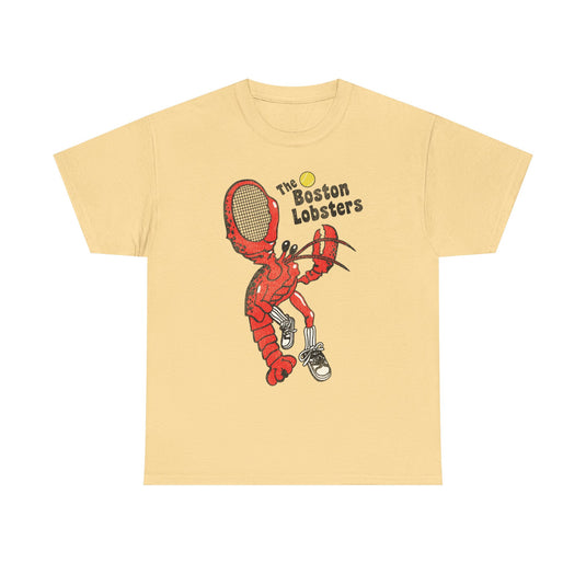 The Boston Lobsters Tennis Team Retro Nostalgic T-shirt