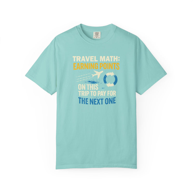 Load image into Gallery viewer, Travel Math Earning Points Credit Card Miles Travel T-shirt