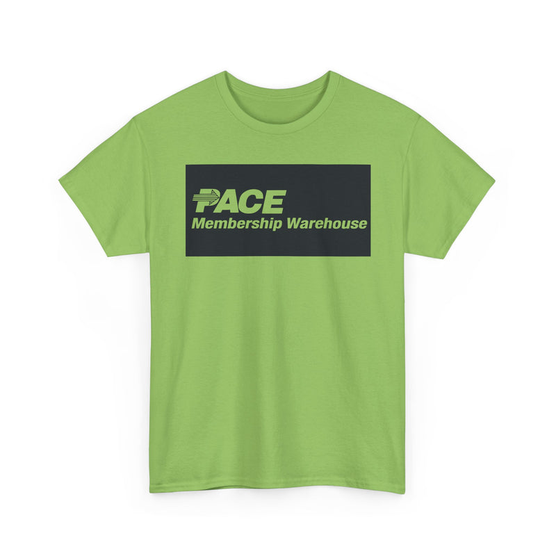 Load image into Gallery viewer, PACE Membership Warehouse Club Navy Blue Logo Bulk Shopping Nostalgic T-shirt