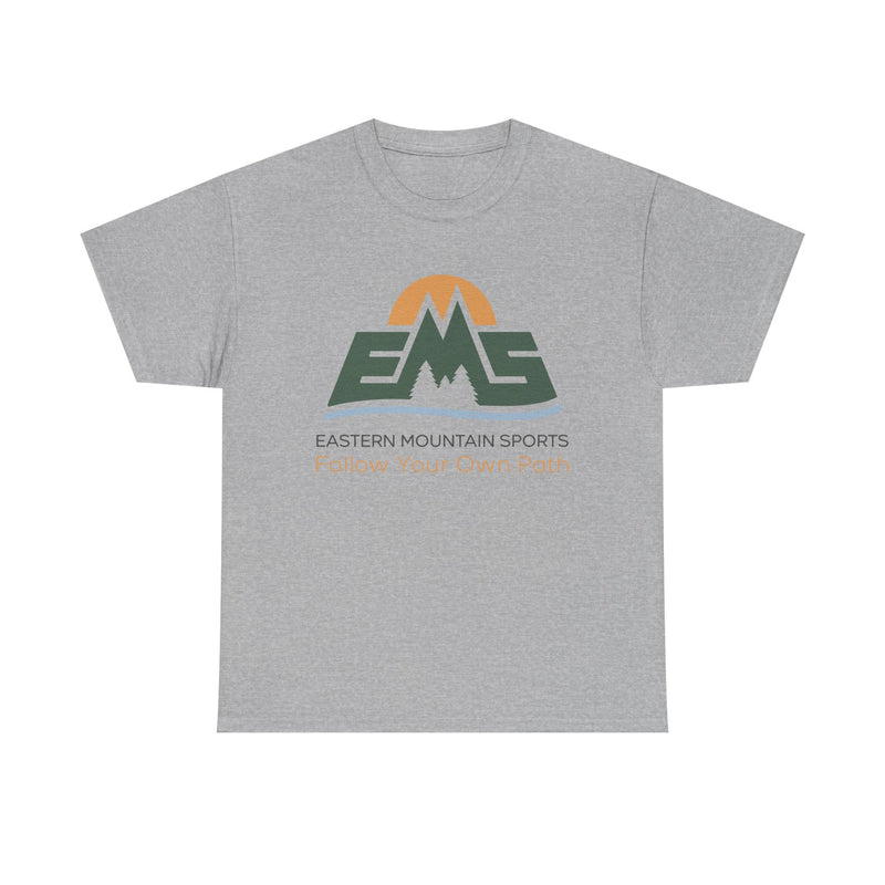 Load image into Gallery viewer, Eastern Mountain Sports T-Shirt Defunct Outdoor Retailer Follow Your Own Path Tee