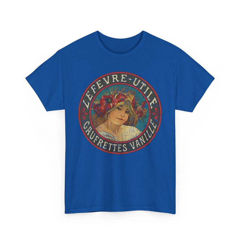 Load image into Gallery viewer, Lefevre-Utile Gaufrettes Gourmet French Vanilla Wafers T-shirt