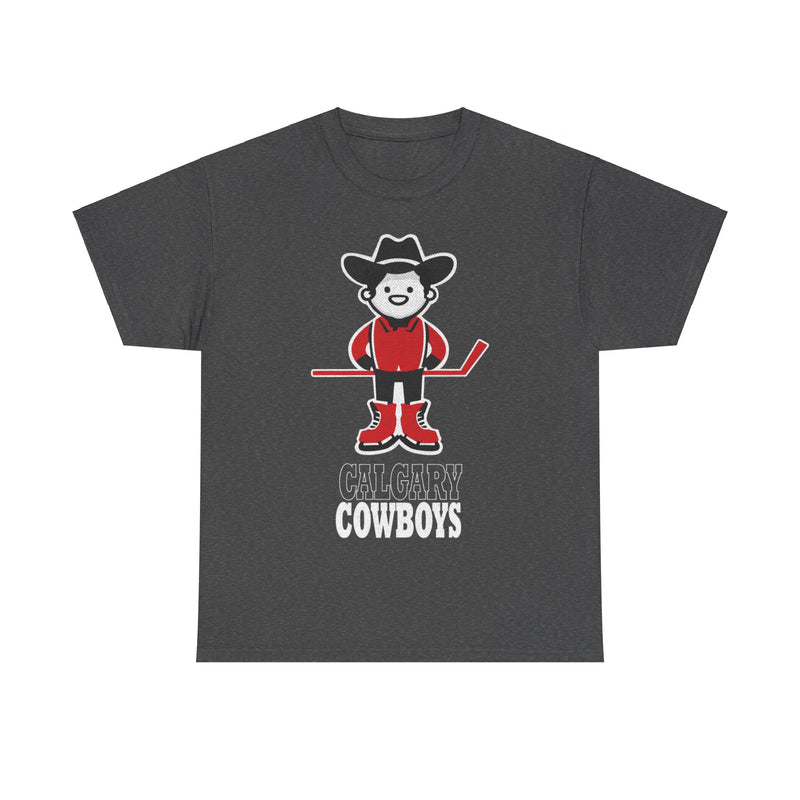 Load image into Gallery viewer, Calgary Cowboys Logo Canada Hockey Team T-shirt