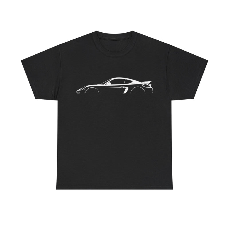 Load image into Gallery viewer, Porsche Cayman GT4 981 Silhouette Car T-shirt