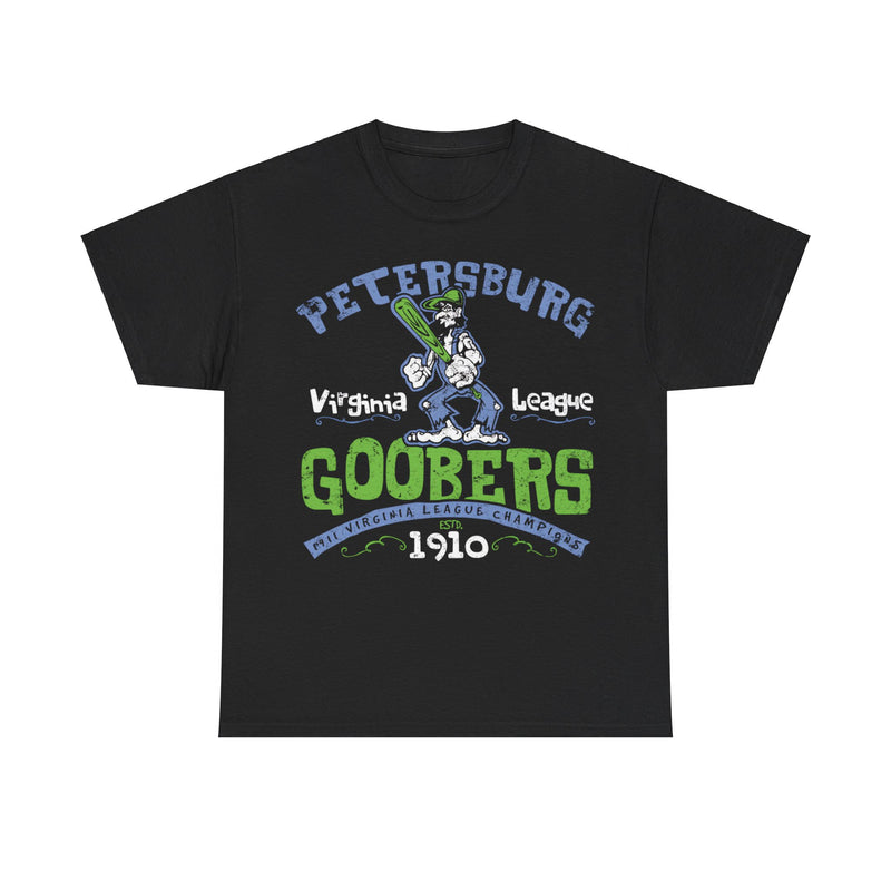 Load image into Gallery viewer, Petersburg Goobers Est 1910 Virginia Baseball T-shirt