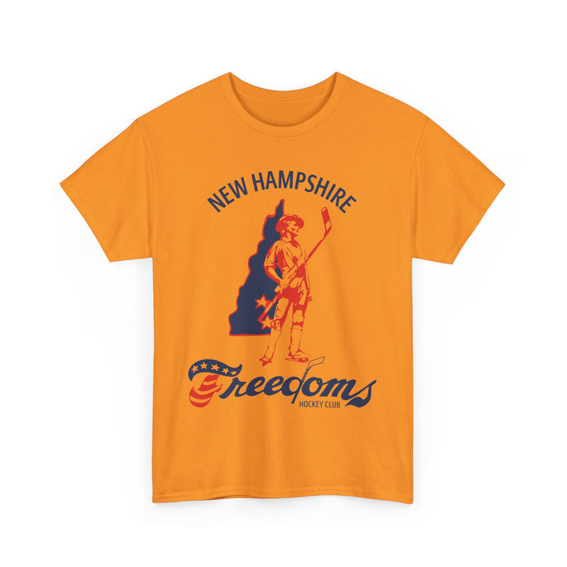 Load image into Gallery viewer, New Hampshire Freedoms Northeastern Hockey League 1978 T-shirt