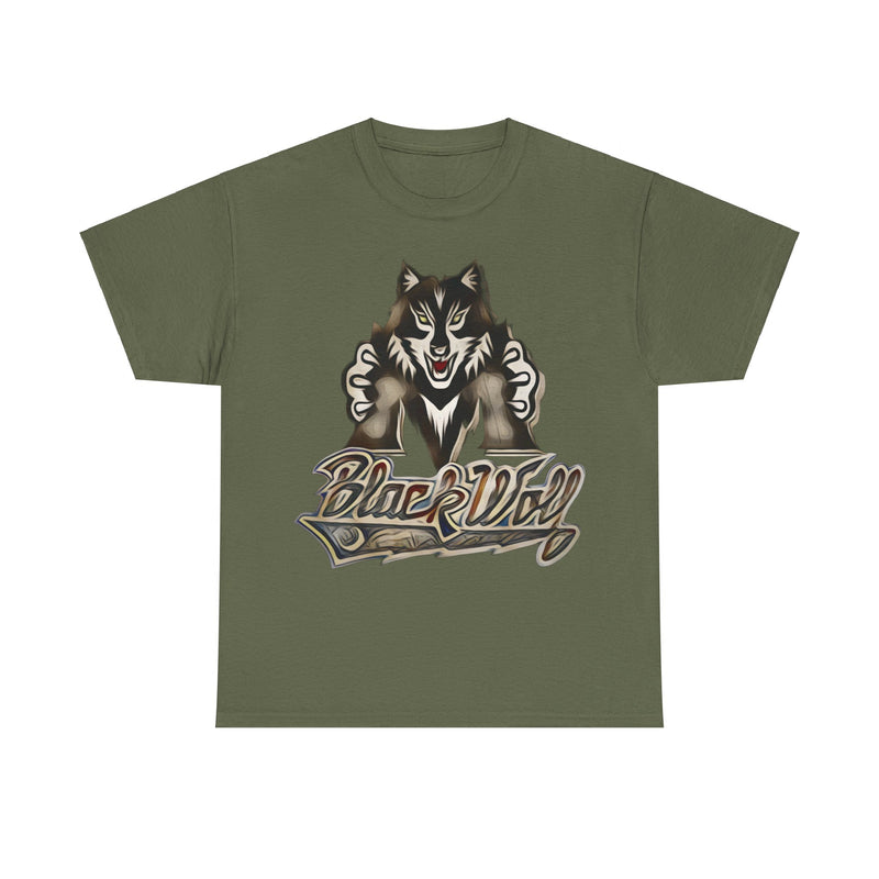 Load image into Gallery viewer, Madison Black Wolf Wisconsin Baseball Team T-shirt