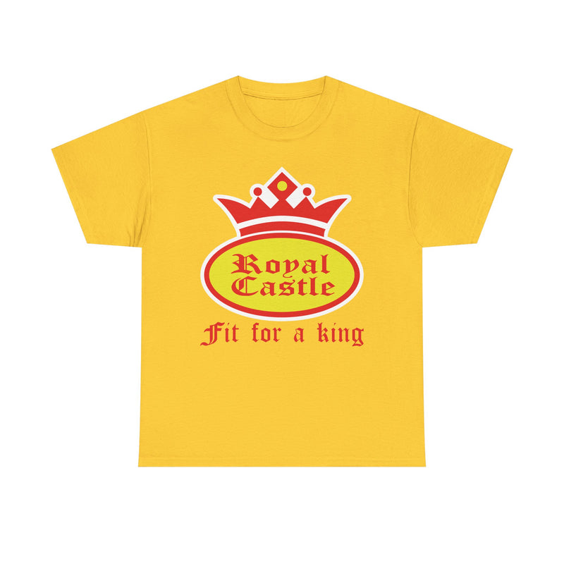 Load image into Gallery viewer, Royal Castle Fit For King Vintage Restaurant Logo Burger T-Shirt