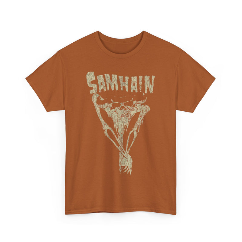 Load image into Gallery viewer, Samhain Scarecrow 1983 Ireland Celtic Festival Ghost T-shirt