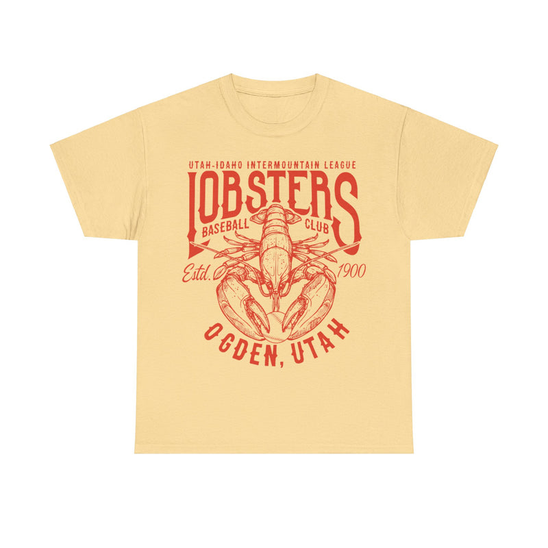 Load image into Gallery viewer, Ogden Lobsters Est 1900 Utah Baseball Team T-shirt