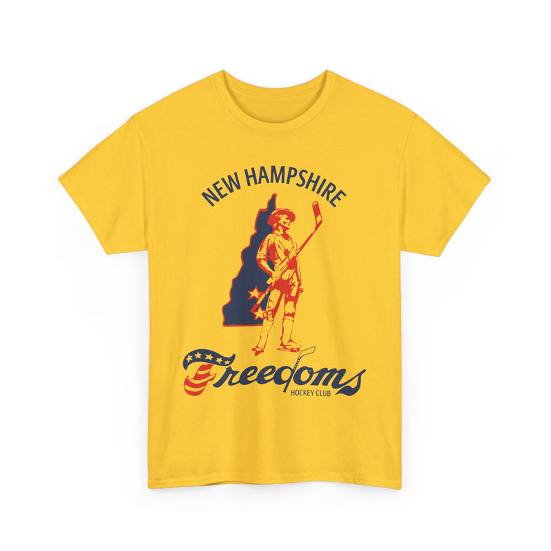 Load image into Gallery viewer, New Hampshire Freedoms Northeastern Hockey League 1978 T-shirt
