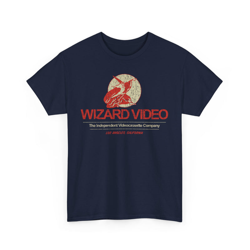Load image into Gallery viewer, Wizard Video 1981 Los Angeles California Video Company T-shirt