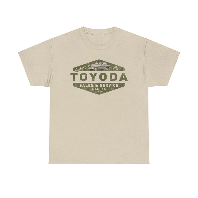 Load image into Gallery viewer, Kiichiro Toyoda Toyota Est 1937 Nagoya Japan Car T-shirt
