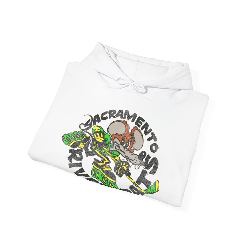 Load image into Gallery viewer, Sacramento River Rats Roller Hockey Nostalgic Pullover Hoody