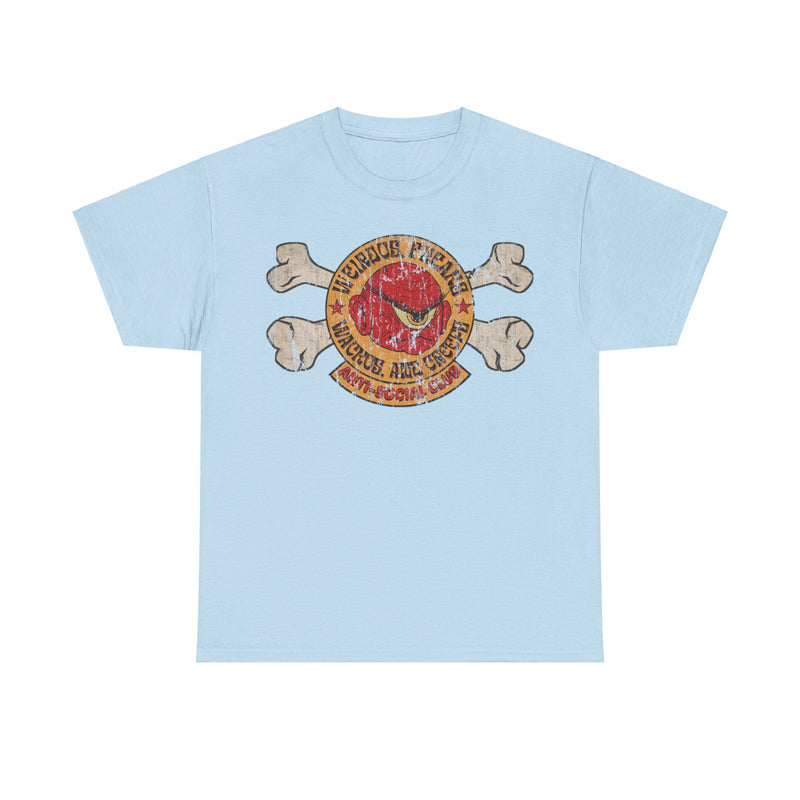 Load image into Gallery viewer, Weirdos Freaks Wackos and Creeps Anti-Social Club 1967 Red Logo T-shirt
