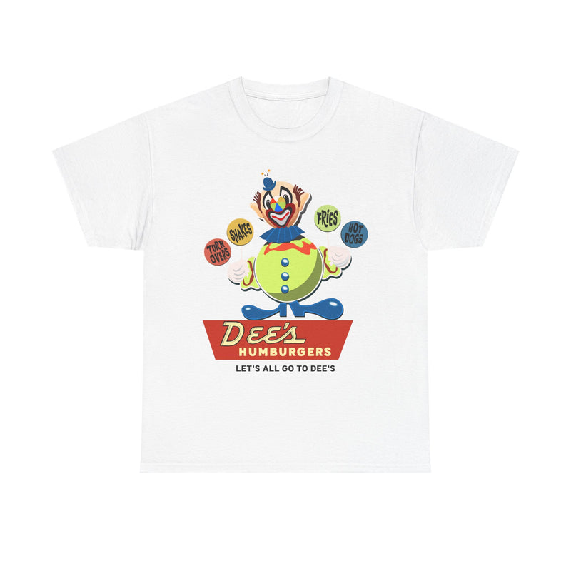 Load image into Gallery viewer, Dee's Hamburgers Let's All Go To Dee's Vintage Logo Chain T-Shirt