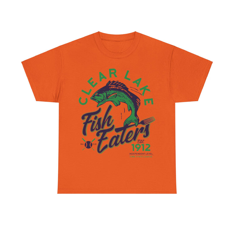 Load image into Gallery viewer, Clear Lake Fish Eaters Iowa State League Baseball T-shirt